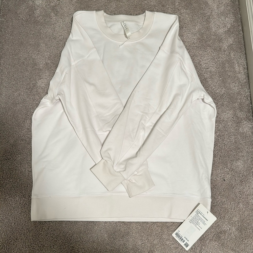 NWT lululemon perfectly oversized crew
